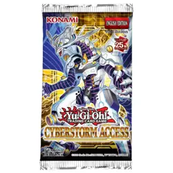 Yu-Gi-Oh Cyberstorm Access Booster Pack Sealed New 9Cards Per Pack English - Image 1