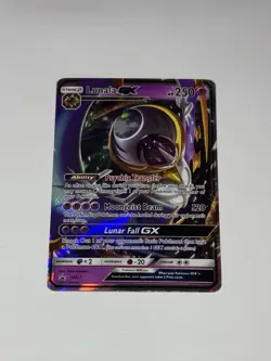 Pokemon Card TCG Lunala GX SM17 Sm Black Star Promo English Holo Card #SM17 NM - Image 1