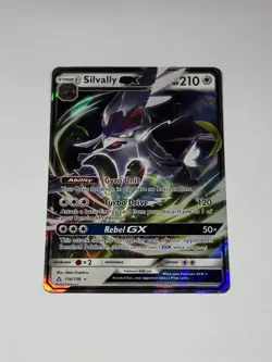 Pokemon TCG Silvally GX Holo Ultra Rare Card Sun & Moon: Ultra Prism 116/156 NM - Image 1
