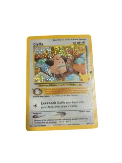 Cleffa Pokemon Card - Holo Rare Trading Card Game 1995-2000 25 Anniversary - Image 1