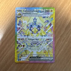 Pokemon TCG Galvantula EX Stellar Crown Card 168/142 - Image 1