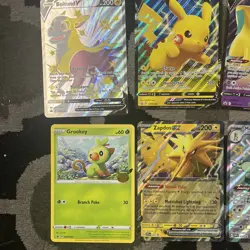 20 Rare Pokemon JUMBO Cards Ex Gx V Vmax Charizard Pikachu Blastoise - Image 5