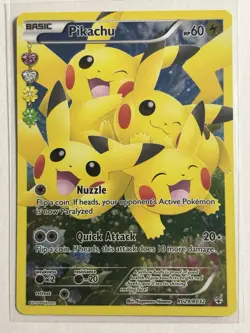 Pikachu RC29/RC32 - Generations Radiant Collection Full Art Holo Pokemon Card NM - Image 1
