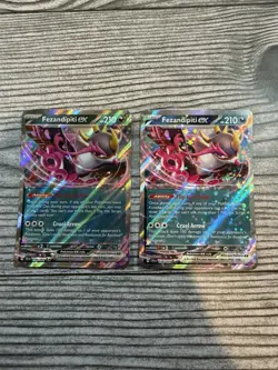 Lot Of 2 Fezandipity ex 038/064 Double Rare Pokemon TCG Card Shrouded Fable - Image 1