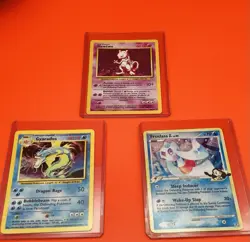 Lot Of Holo Pokemon Cards (3) Mewtwo/Froslass/Gyarados - Image 2