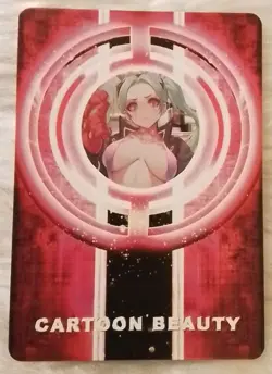 🔥 A 1150 Rebecca Cyberpunk Goddess Story Anime Waifu CUSTOM ACG Card - Image 2