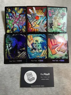 PRB02 The Best Vol. 2 FOIL DON!! Card Lot Sugar Foxy Marco Koby Buggy Lucci - Image 1