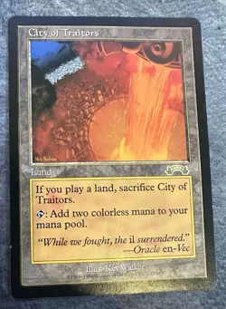 City of Traitors｜Exodus MTG Magic the Gathering Land - Image 1