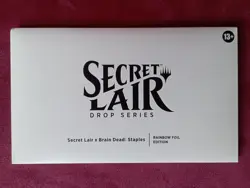 MTG Magic SLD Secret Lair x Brain Dead : Staples - Rainbow Foil Edition - Sealed - Image 1