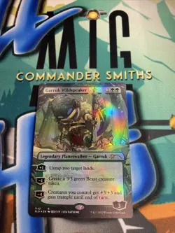 1x Garruk Wildspeaker ✨FOIL✨ Secret Lair MTG NM Mint (1142) LI’L’ER WALKERS - Image 1