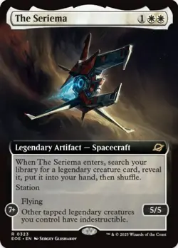 1 x The Seriema - Extended Art - Edge of Eternities - LP - MTG - Image 1