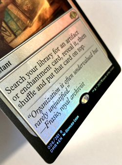 MTG Enlightened Tutor *FOIL* Dominaria Remastered 006/261 NM Rare - Image 2