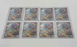 Lot of (8) 2025 Pokemon Korean SV9 Battle Partners Lycanroc AR 107/100 - Image 1