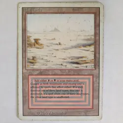 Badlands - HP - Revised Edition 3ED - MTG - Image 1