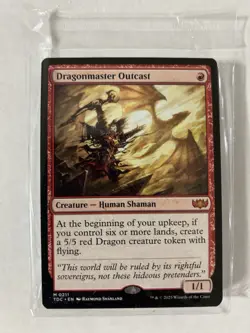 MTG Commander TDM M Dragonmaster Outcast #0211 - Image 1