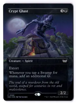Crypt Ghast NM* FOIL BORDERLESS Duskmourn ENGLISH 0368 mtg -UnltdCards - Image 1