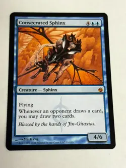 Consecrated Sphinx Mirrodin Besieged Regular - Image 2