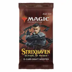 Strixhaven: School of Mages Draft Booster Pack Booster Pack Magic MTG - Image 1