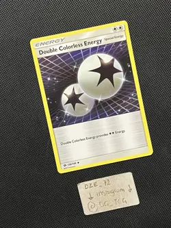 Pokemon Sun & Moon Base - Double Colorless Energy - 136/149 - Non Holo - M/NM - Image 3