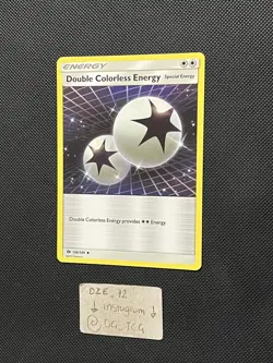 Pokemon Sun & Moon Base - Double Colorless Energy - 136/149 - Non Holo - M/NM - Image 4