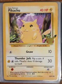 Pokemon Card Collection 20 Oversized/ Jumbo Cards With Binder - Image 3