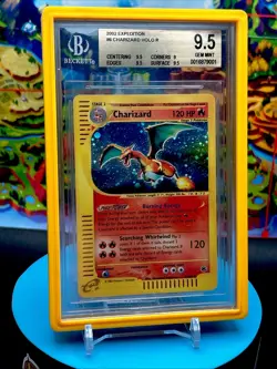 👀 Pokemon Charizard Expedition Holo Rare #6 BGS 9.5. With A Low POP. 👀 - Image 1