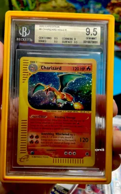 👀 Pokemon Charizard Expedition Holo Rare #6 BGS 9.5. With A Low POP. 👀 - Image 5