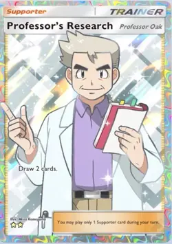Professor Oak (2 Star Full Art): Pokemon TCG Pocket - Image 1