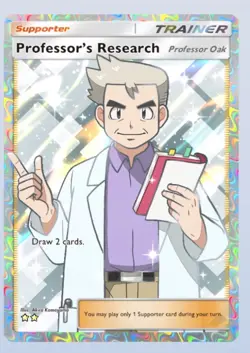 Professor Oak (2 Star Full Art): Pokemon TCG Pocket - Image 2