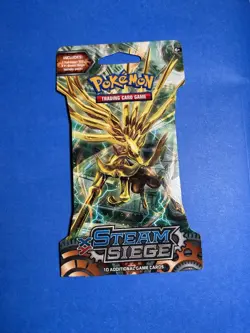 Pokemon TCG XY Steam Siege Sleeved Booster Pack - Image 1