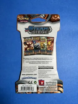 Pokemon TCG XY Steam Siege Sleeved Booster Pack - Image 2
