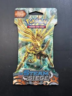 Pokemon TCG XY Steam Siege Sleeved Booster Pack - Image 3