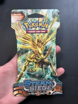 Pokemon TCG XY Steam Siege Sleeved Booster Pack - Image 5