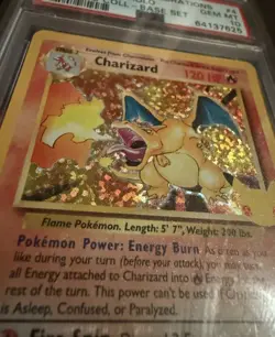2021 Pokemon Celebrations Charizard Holo PSA 10 Classic Collection Base - Image 4