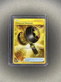 Enhanced Hammer 224/167 Pokemon TCG Sv06: Twilight Masquerade Hyper Rare Gold NM - Image 1