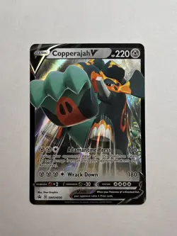 Copperajah V - SWSH030 Sword & Shield Promo Ultra Rare NM Pokemon TCG - Image 1