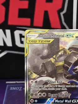 2019 Lucario Melmetal GX Tag Team SM192 Pokemon Promo Holo Rare English NM - Image 5