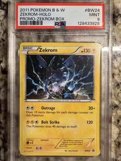 2011 Pokemon B & W Zekrom Holo Promo - Image 1