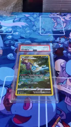 Pokemon TCG Vaporeon Trainer Gallery Brilliant Stars TG02/TG30 PSA 10 - Image 1