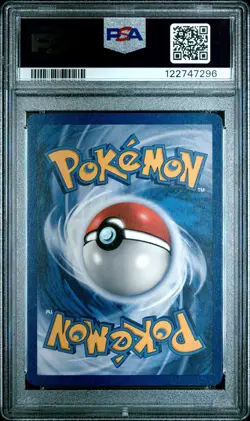 2000 POKEMON PROMO BLACK STAR POKEMON LEAGUE #18 TEAM ROCKET'S MEOWTH PSA 9 - Image 2