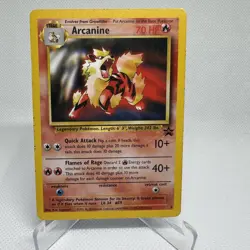 Arcanine - Pokemon 2000 Wizards Promo #6 - Image 1