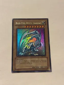 YU-GI-OH! #SDK-001 FIRST EDITION BLUE-EYES WHITE DRAGON STARTER DECK KAIBA 2002 - Image 1