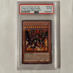 2012 Yu-Gi-Oh! Ra Yellow 1st Edition Yubel - The Ultimate Nightmare RYMP-EN072 - Image 1