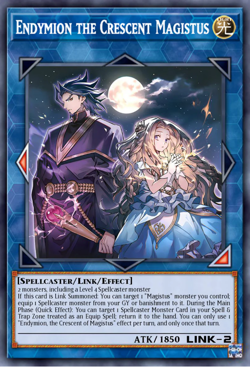Yugioh! Endymion, the Crescent Magistus DOOD-EN099 SUPER RARE PREORDER - Image 1