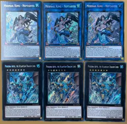 Yugioh! Mermail Abyss Core SECRET 25LP-EN013 PACK WORLD CHAMPIONSHIP - Image 1