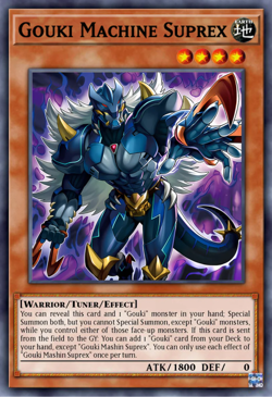 Yugioh! Gouki Machine Suprex DOOD-EN006 SUPER DOOM OF DIMENSIONS PREORDER - Image 1