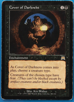 Cover of Darkness Onslaught HP/DAMAGED Black Rare CARD (506141) ABUGames - Image 1