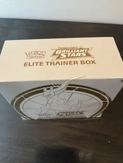 Pokemon TCG Sword and Shield Brilliant Stars Elite Trainer Box ETB Sealed New - Image 2