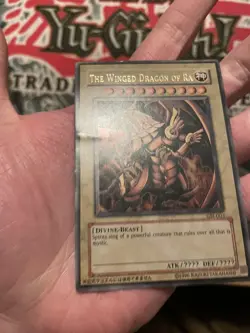Fake YuGiOh The Winged Dragon of Ra GBI-003 Egyptian God Card 2 MP - Image 3