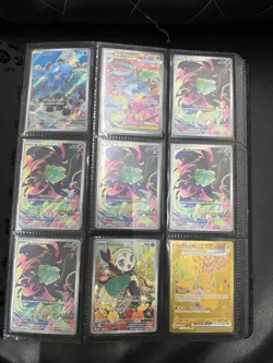 Pokemon Binder With 126 NM Card - Image 1